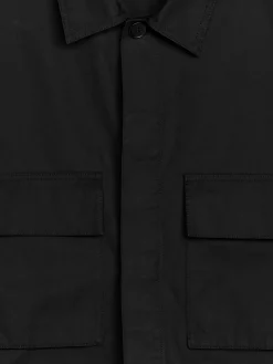 Cotton Canvas Overshirt