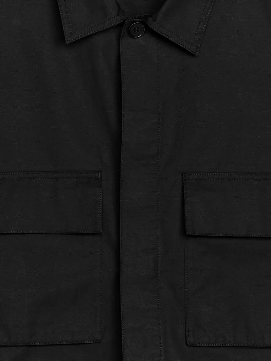 Cotton Canvas Overshirt