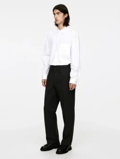 Cotton Canvas Utility Trousers