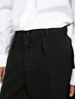 Cotton Canvas Utility Trousers