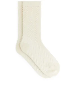 Cotton Chevron Socks