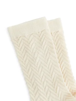 Cotton Chevron Socks