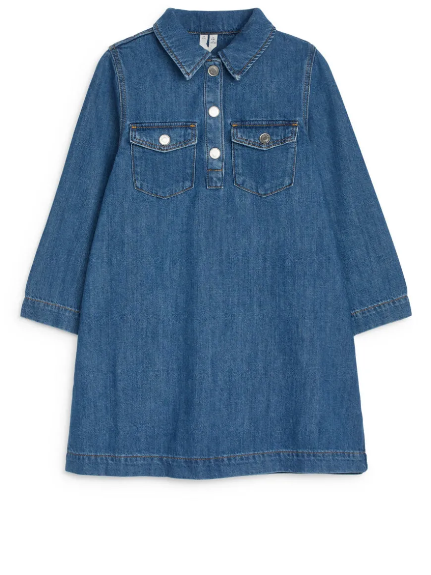 Cotton Denim Dress