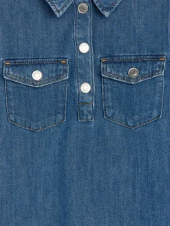 Cotton Denim Dress