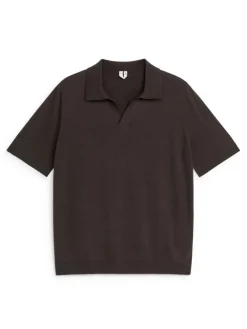 Cotton Linen Polo Shirt