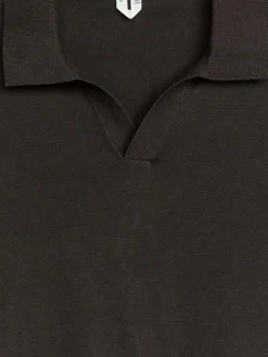 Cotton Linen Polo Shirt