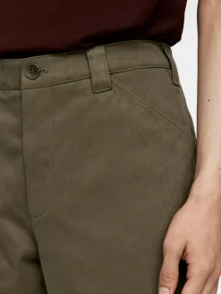 Cotton Moleskin Twill Trousers