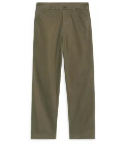 Cotton Moleskin Twill Trousers