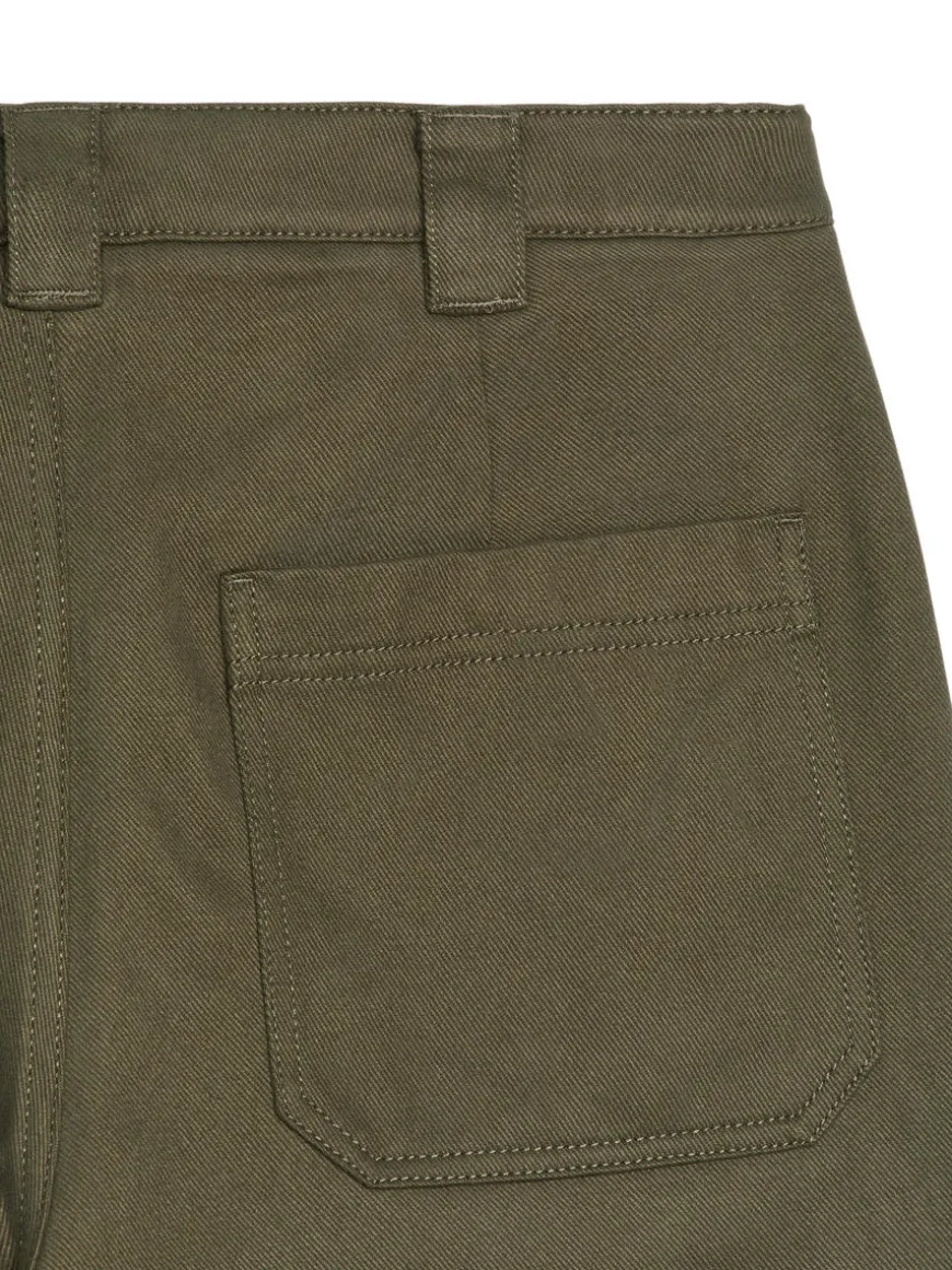 Cotton Moleskin Twill Trousers