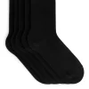 Cotton Rib Socks Set Of 5
