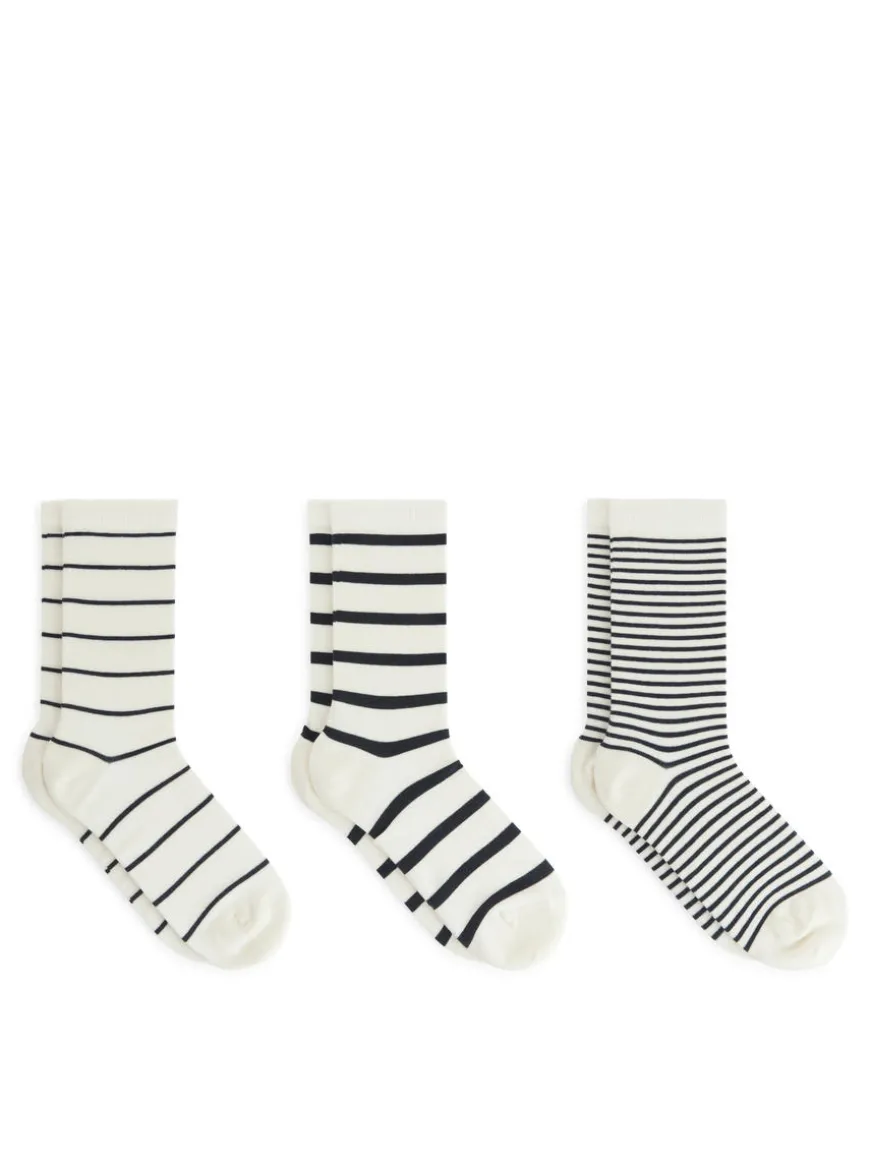 Cotton Socks Set Of 3