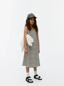 Cotton Strap Dress