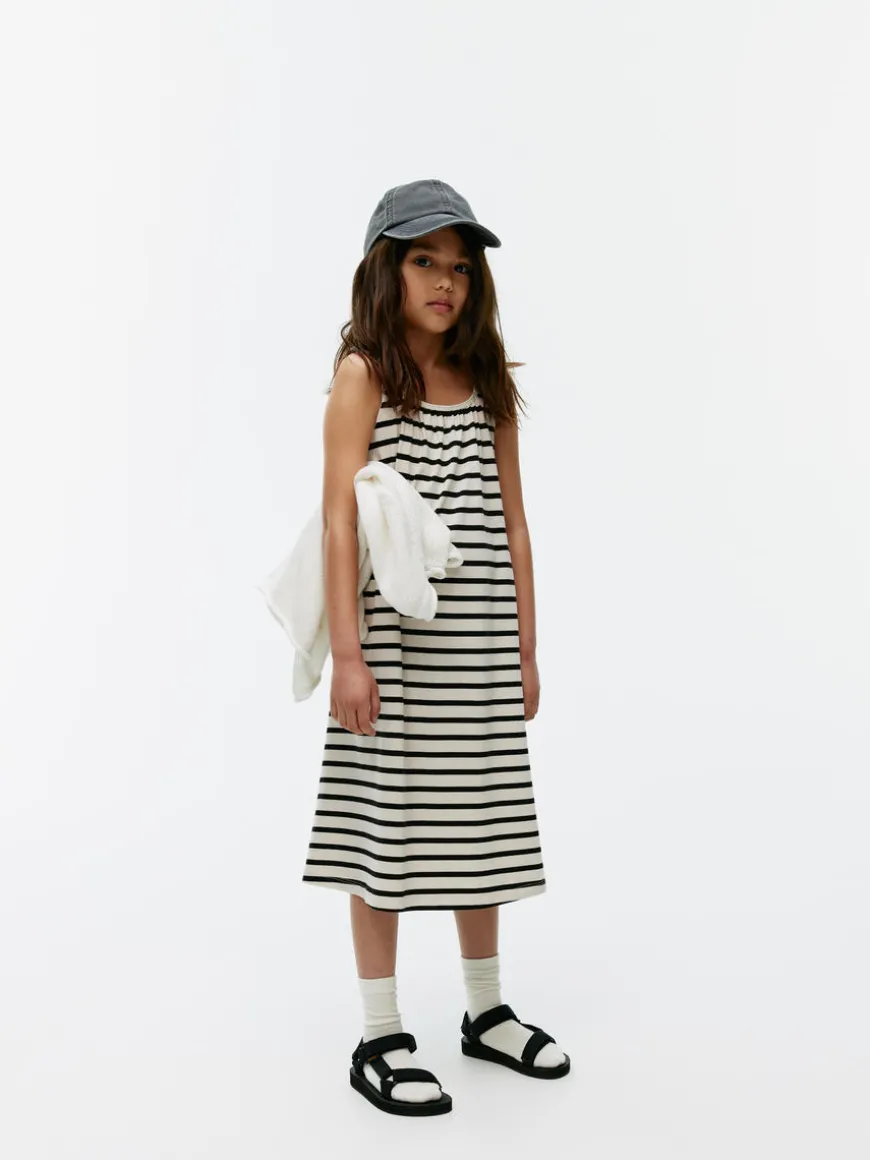 Cotton Strap Dress