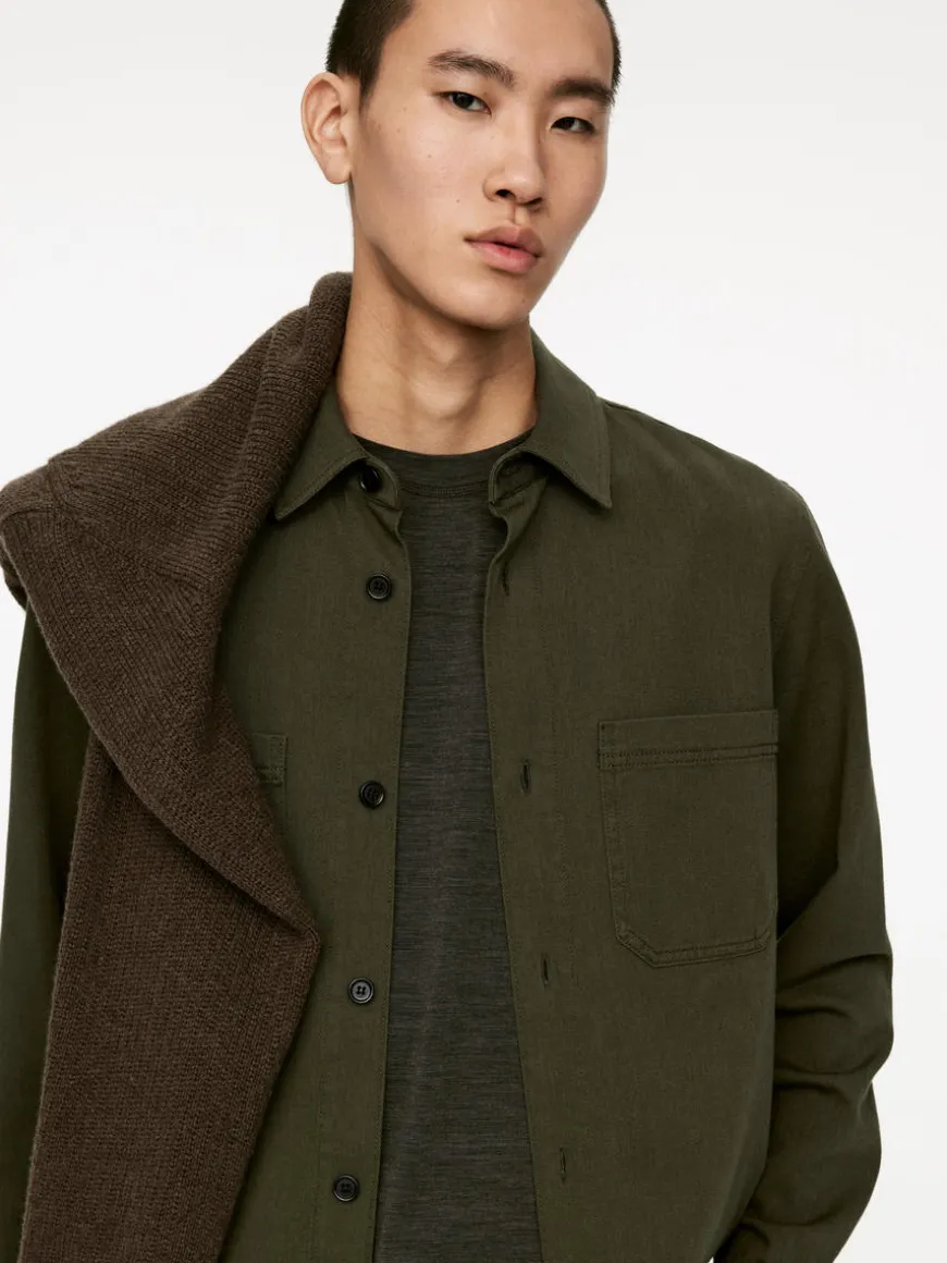 Cotton Twill Overshirt