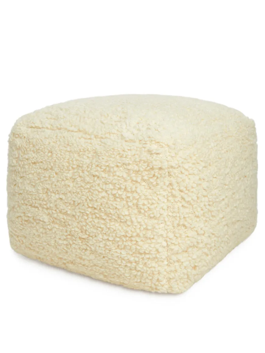 Cotton Wool Pouffe