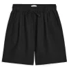 Cotton-Linen Shorts