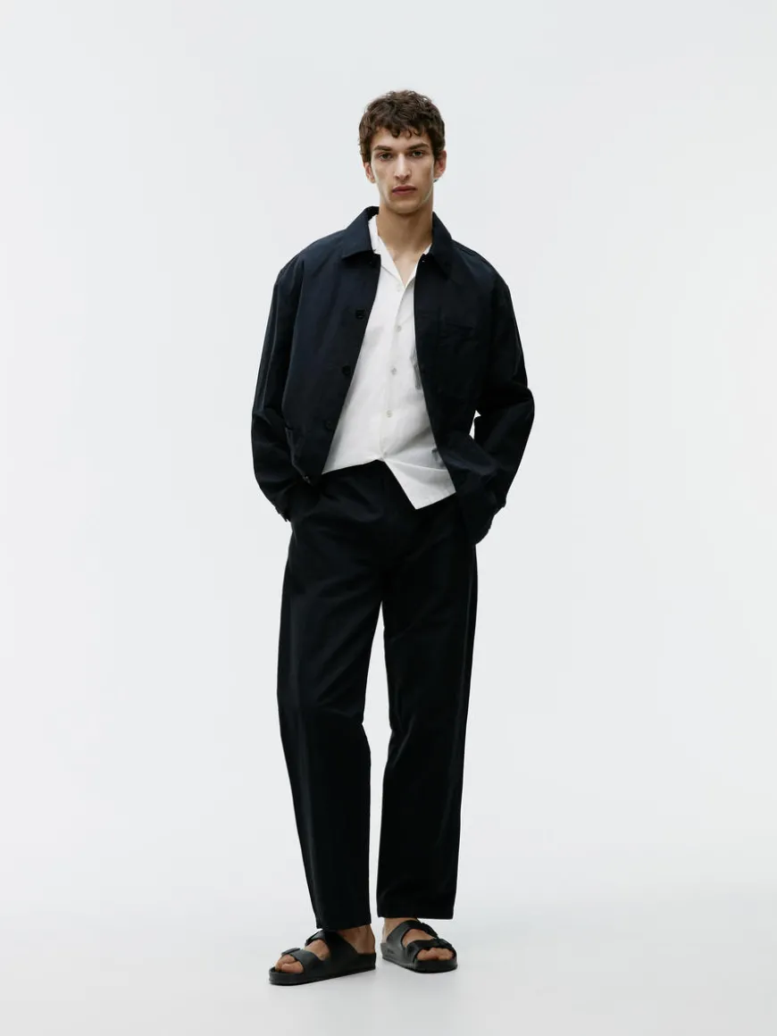 Cotton-Linen Trousers