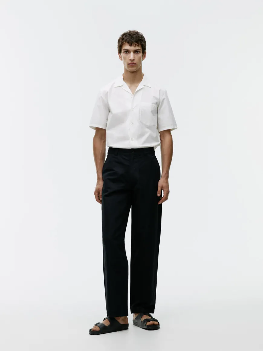 Cotton-Linen Trousers