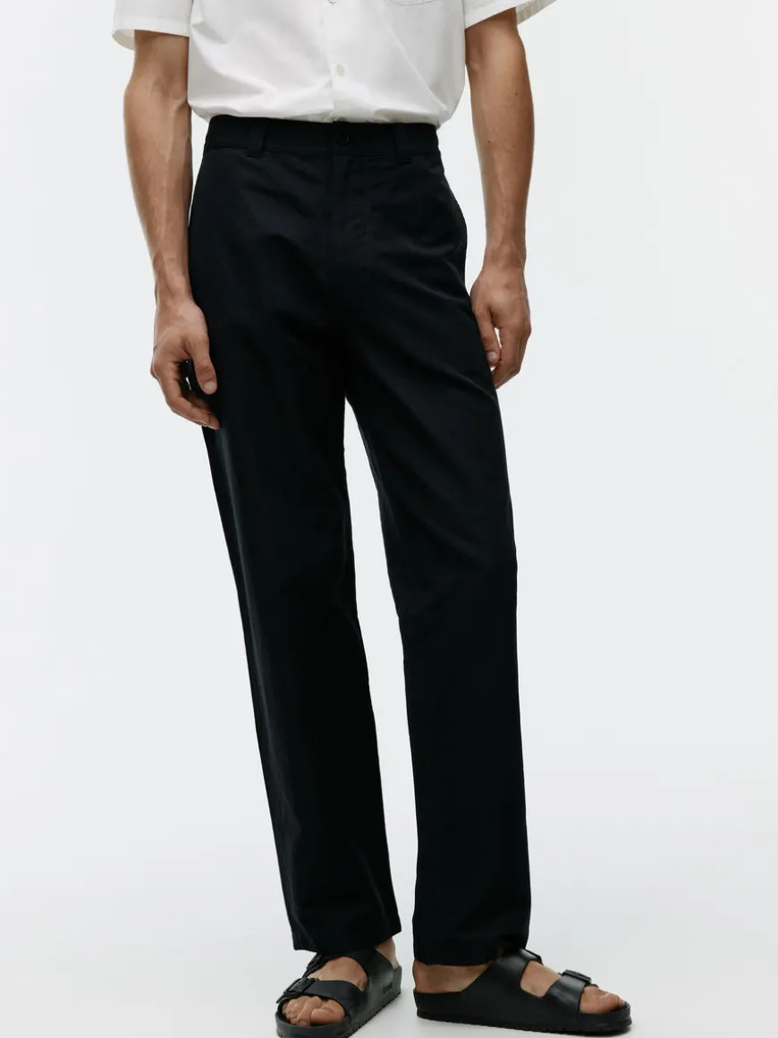 Cotton-Linen Trousers