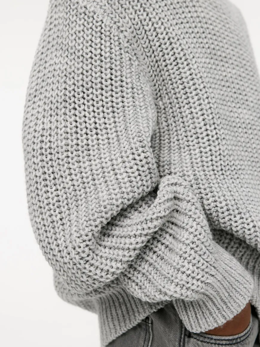 Crew-Neck Fisherman Jumper