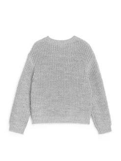 Crew-Neck Fisherman Jumper