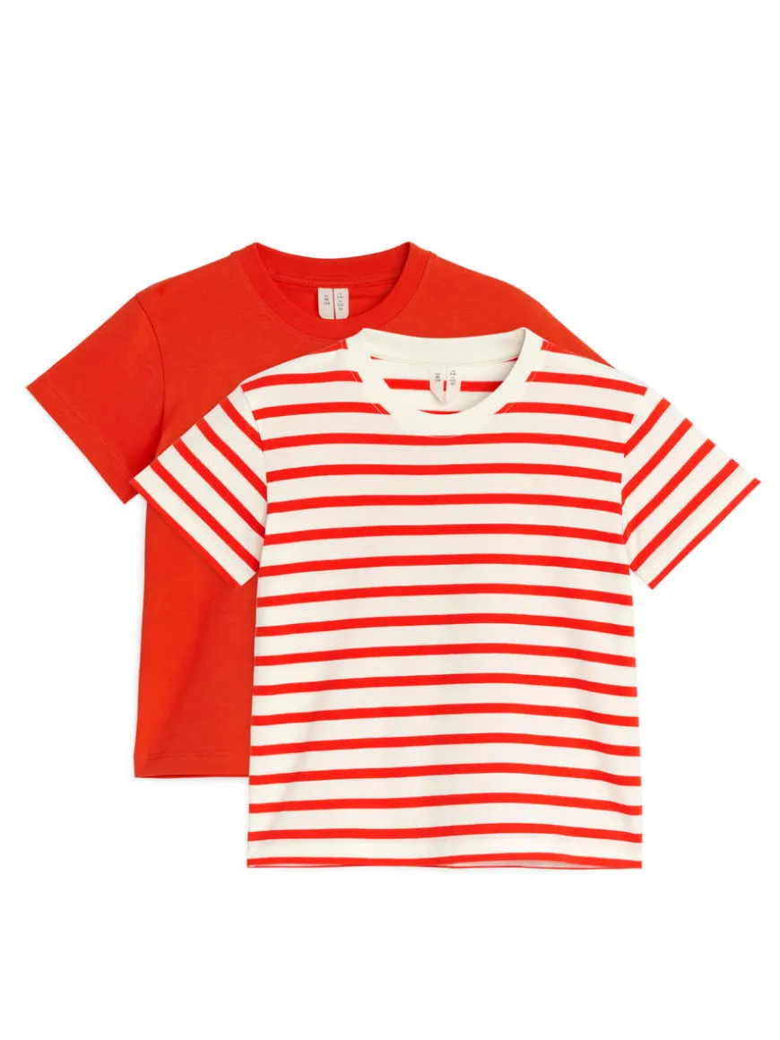 Crew-Neck T-Shirt Set Of 2