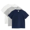 Crew-Neck T-Shirt Set Of 3