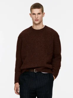 Crew-Neck Wool Jumper