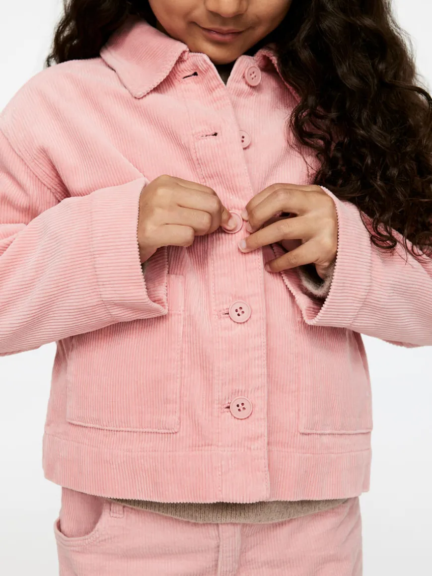 Cropped Corduroy Jacket