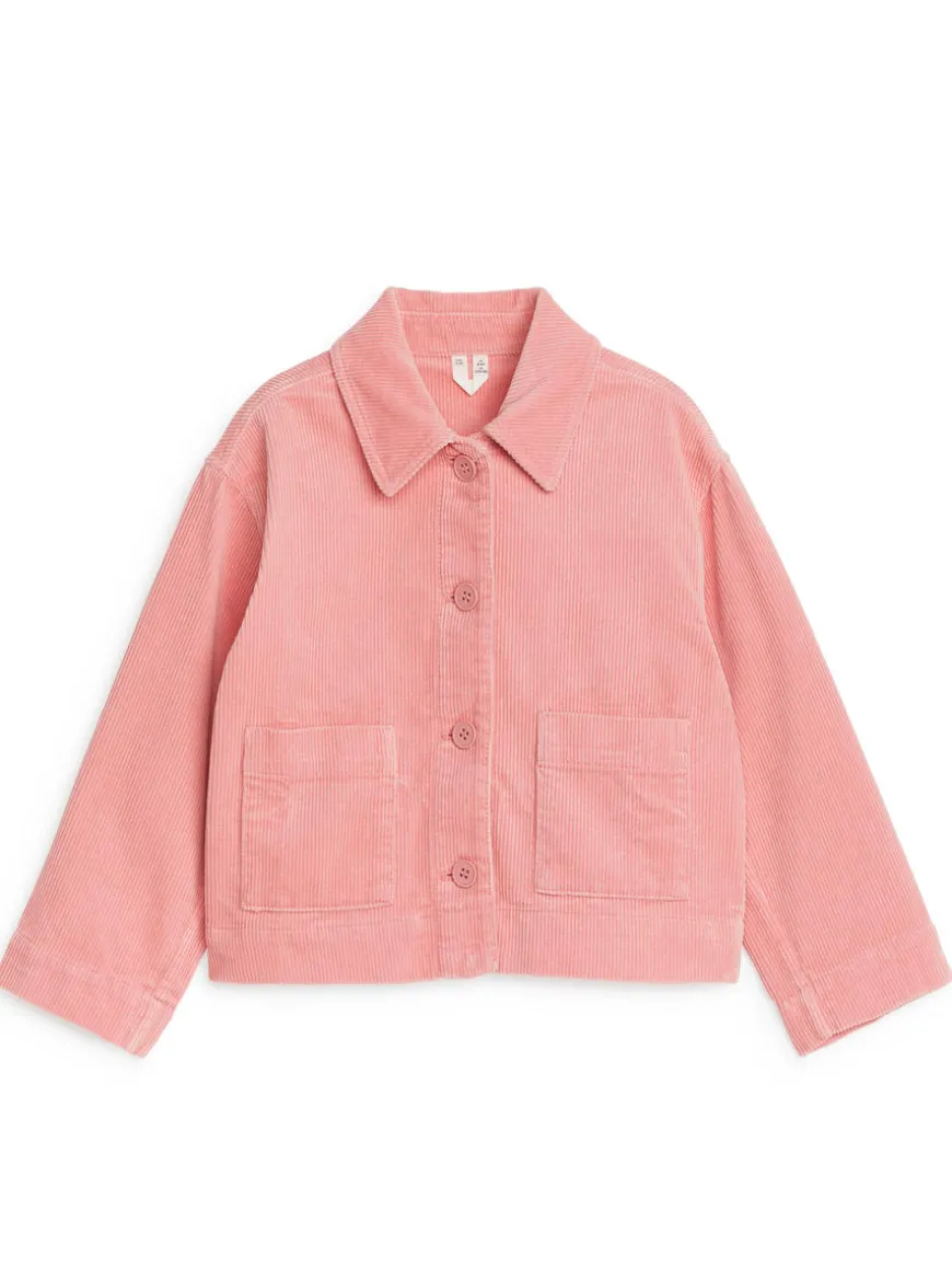Cropped Corduroy Jacket