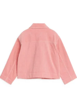 Cropped Corduroy Jacket