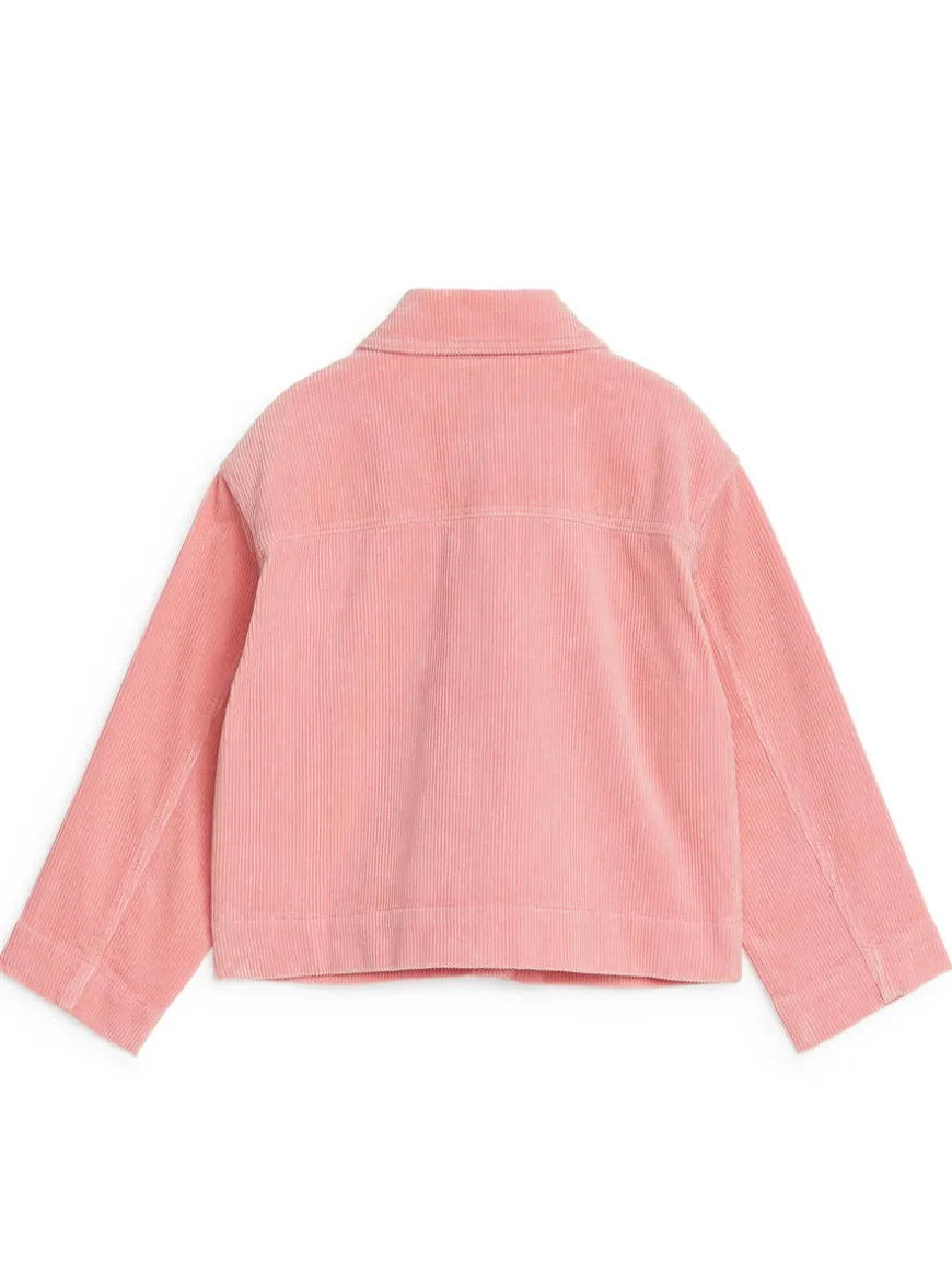 Cropped Corduroy Jacket