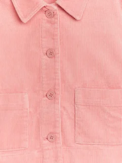 Cropped Corduroy Jacket