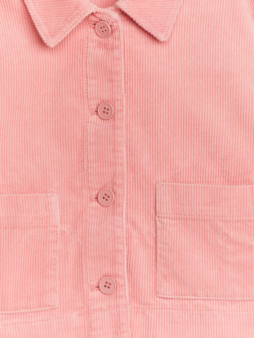 Cropped Corduroy Jacket