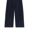 Cropped Cotton Linen Chinos