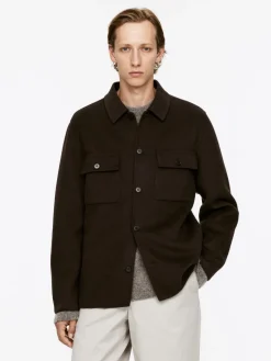 Doublé Wool Blend Shirt