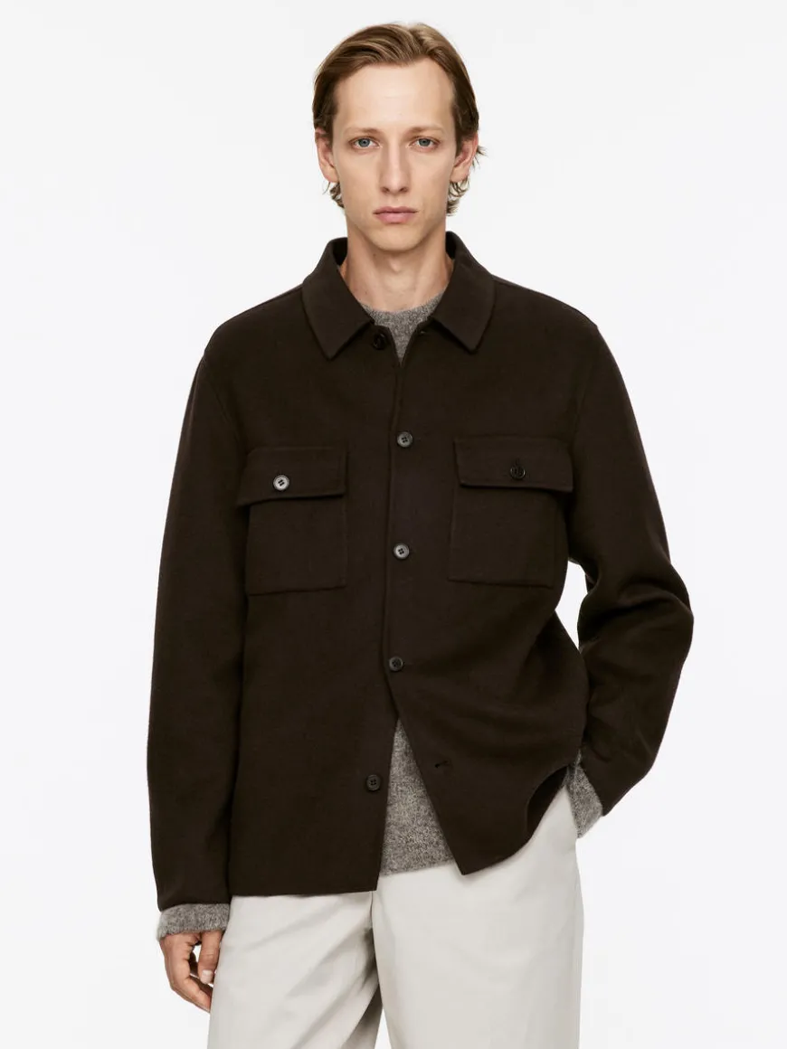 Doublé Wool Blend Shirt