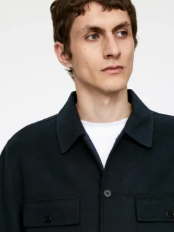 Doublé Wool Blend Shirt
