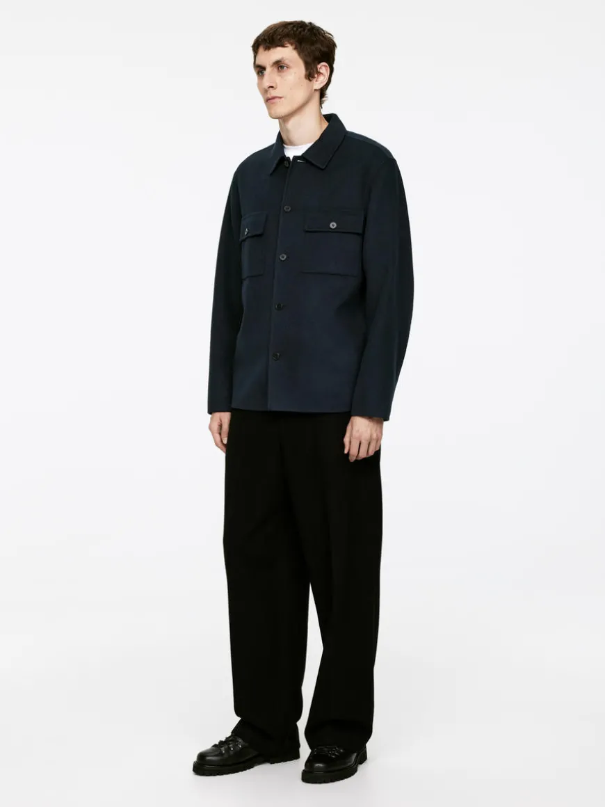 Doublé Wool Blend Shirt