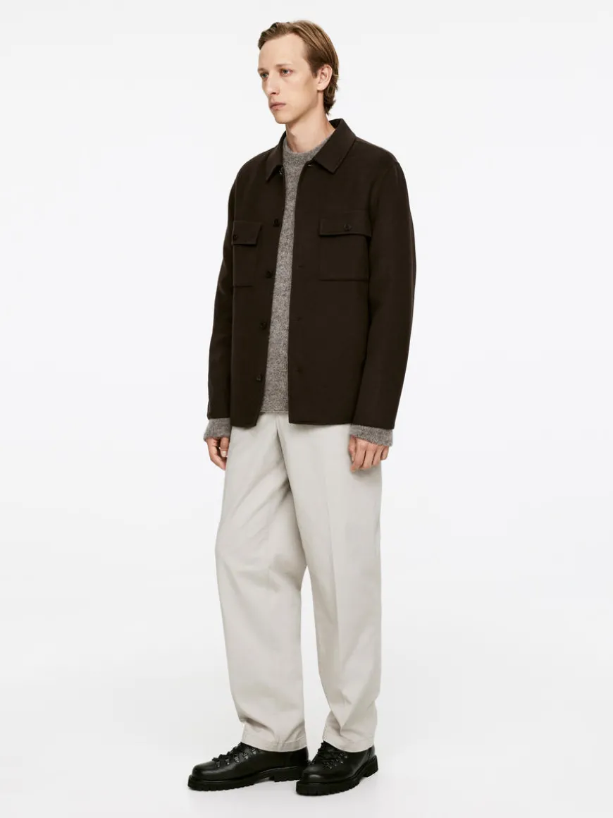 Doublé Wool Blend Shirt