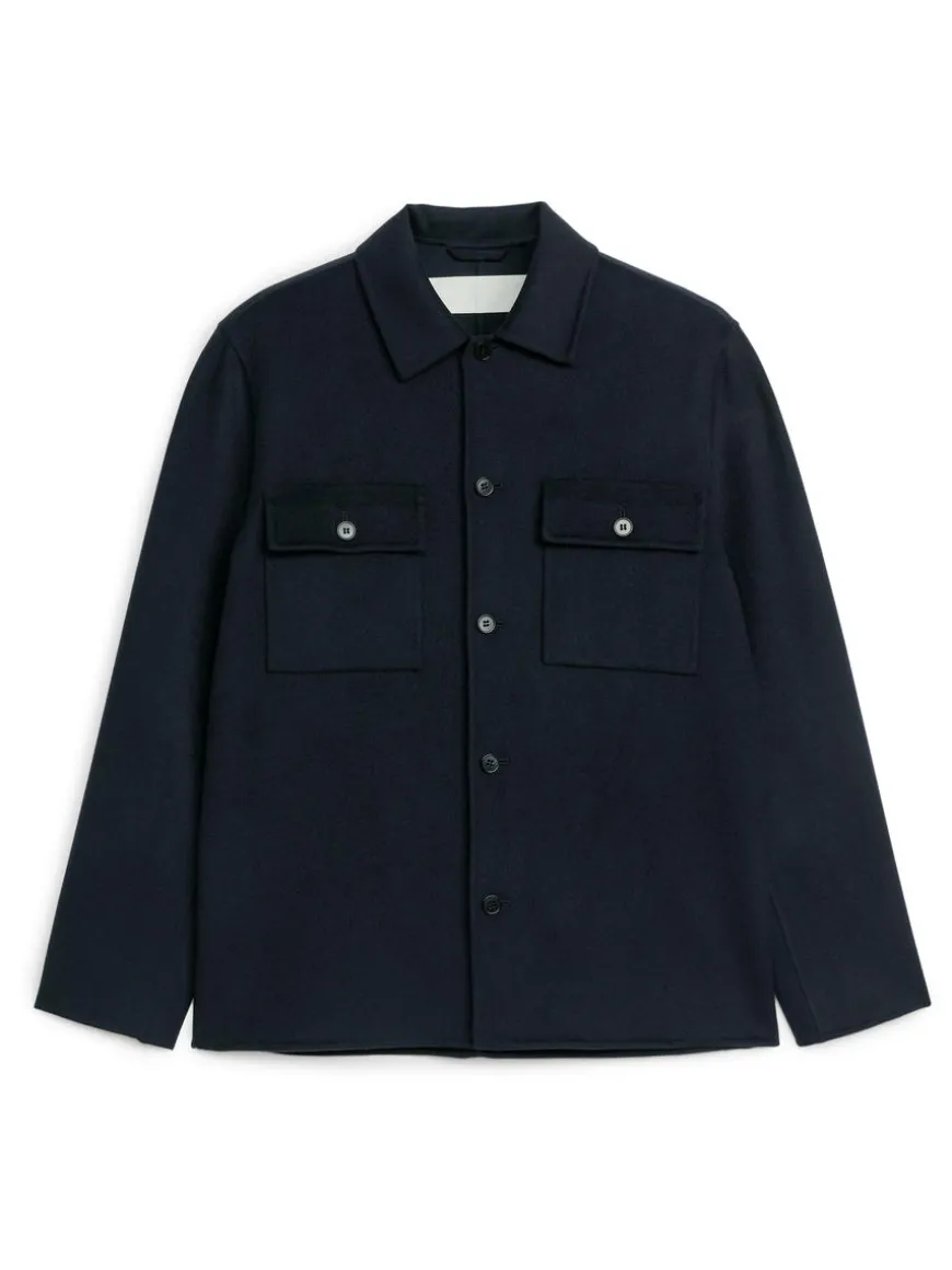 Doublé Wool Blend Shirt