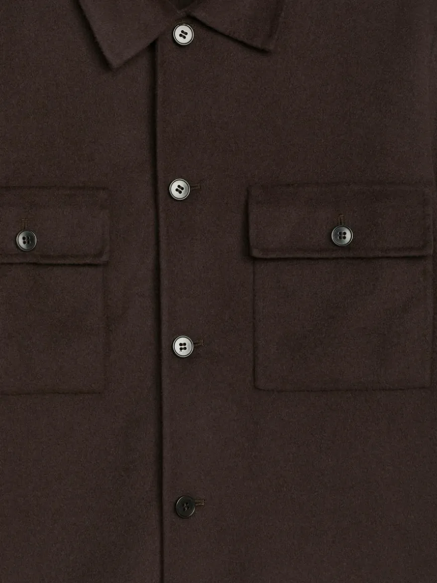 Doublé Wool Blend Shirt