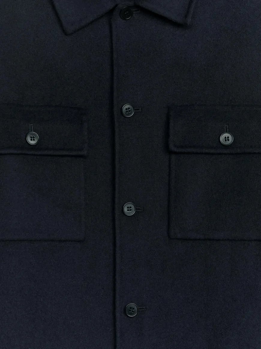 Doublé Wool Blend Shirt