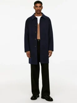 Double-Face Wool Blend Coat