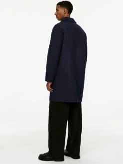 Double-Face Wool Blend Coat