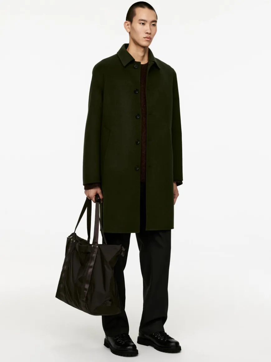 Double-Face Wool Blend Coat