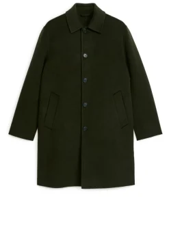 Double-Face Wool Blend Coat