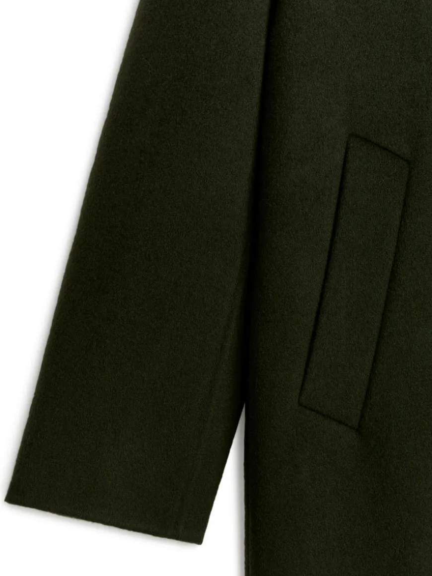 Double-Face Wool Blend Coat