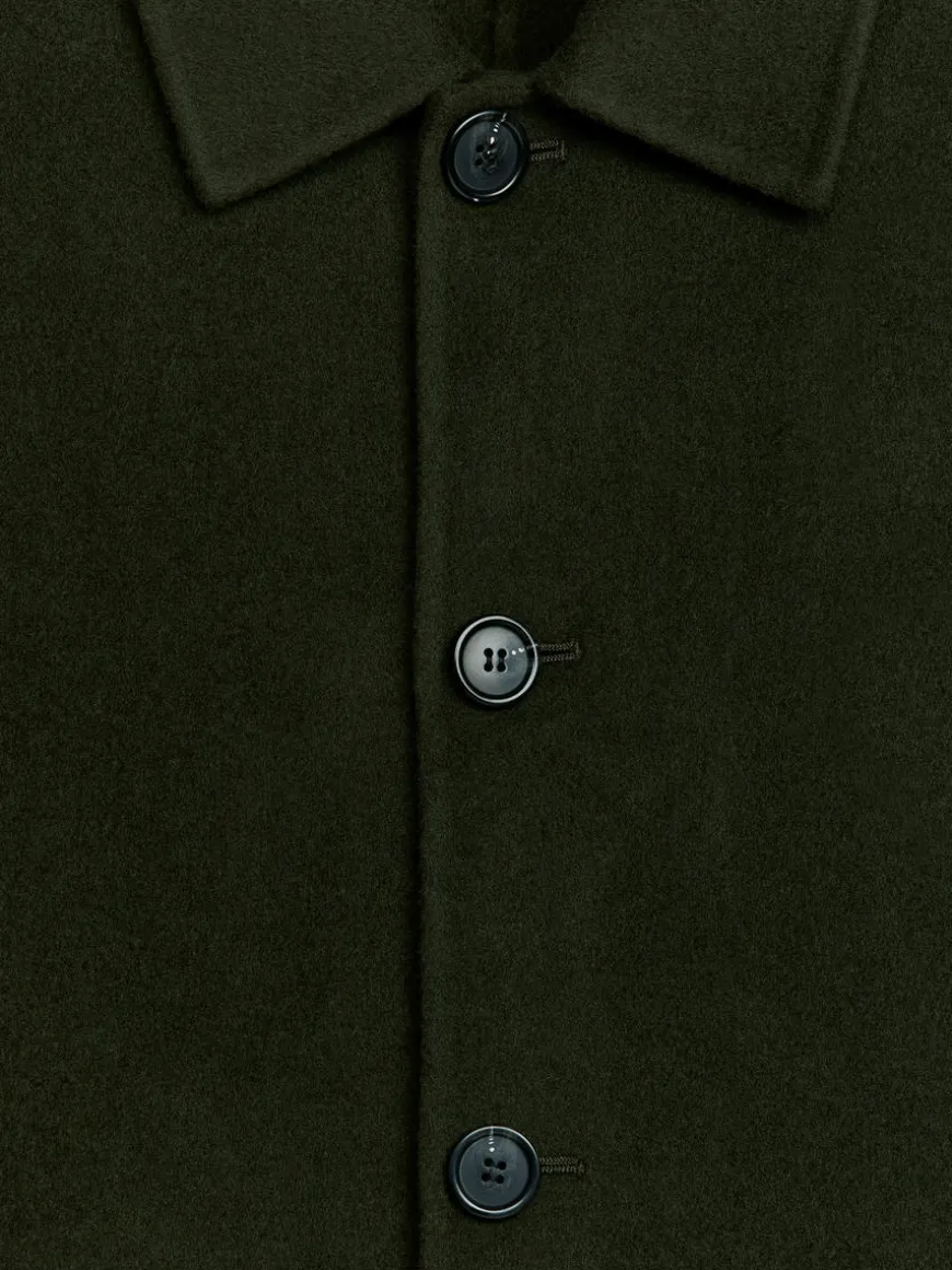 Double-Face Wool Blend Coat