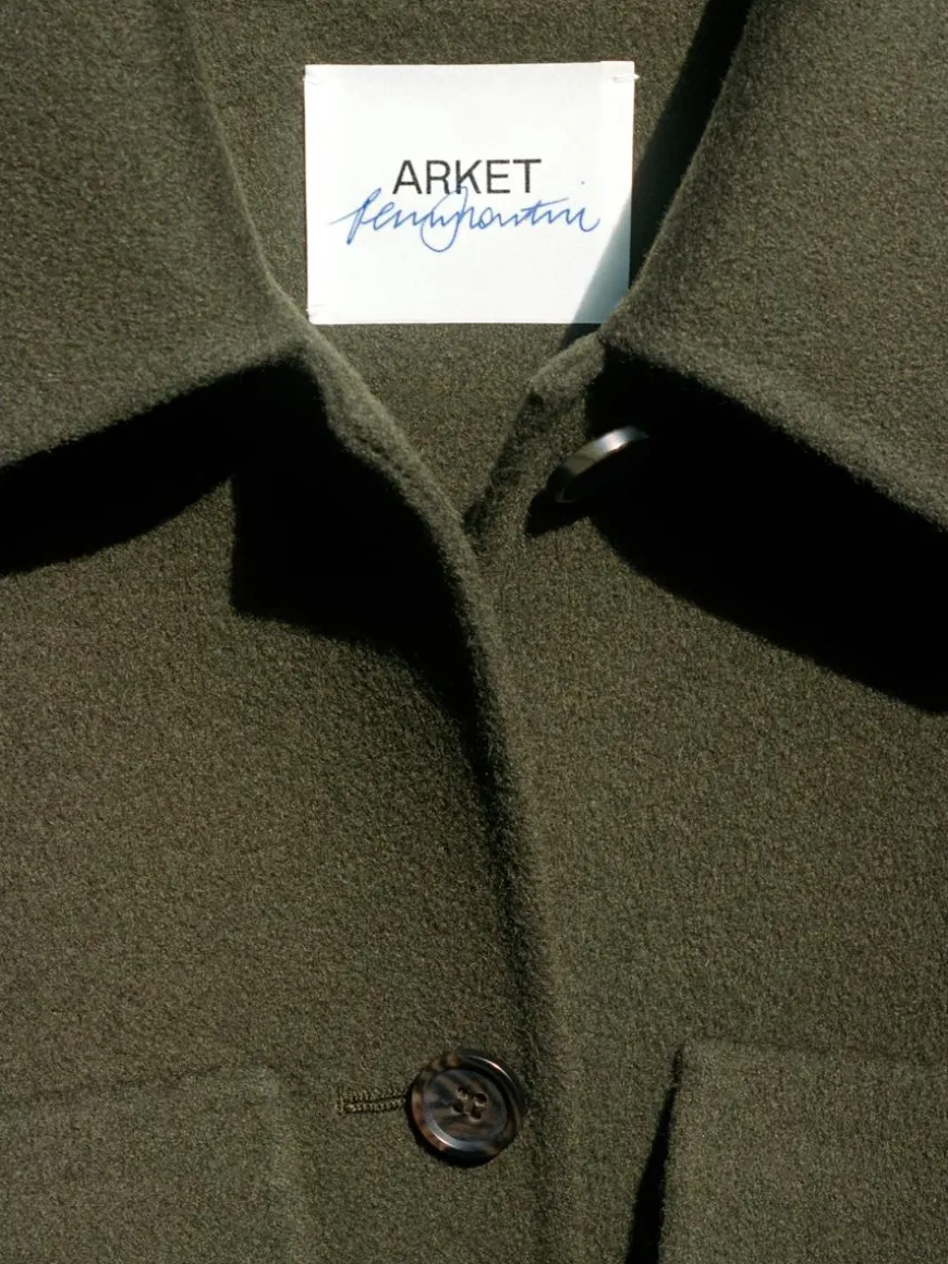 Double-Face Wool Overshirt